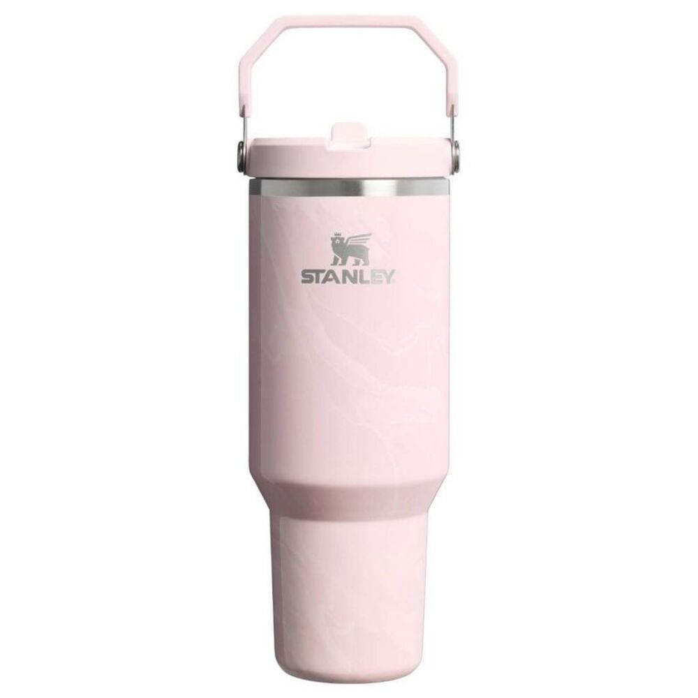 Open Box - Stanley -  40 oz Stainless Steel Ice Flow Flip Straw  Pink